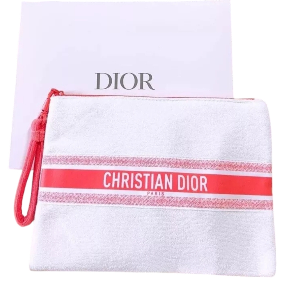Christian Dior (Parfums) Dioriviera Summer 2024 Pouch/Wristlet Terry Cloth - Picture 3 of 7